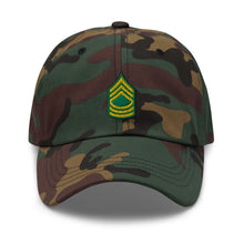 Load image into Gallery viewer, Dad hat - Army - Master Sergeant - MSG wo Txt
