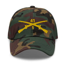 Load image into Gallery viewer, Dad hat - Army - 1st Bn, 41st Infantry wo Txt
