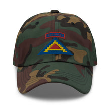 Load image into Gallery viewer, Dad hat - Army - 56th Artillery Brigade - 7th Army w Pershing Tab wo Txt
