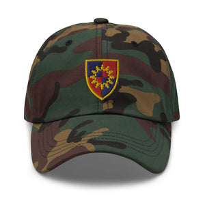 Dad hat - Army  - 149th Armor Brigade - SSI  wo Txt X 300