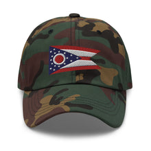 Load image into Gallery viewer, Dad hat - Flag - Ohio

