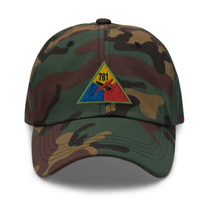 Dad hat - Army - 781st Tank Battalion SSI