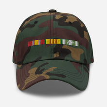 Load image into Gallery viewer, Dad hat - Vietnam Service Ribbon Bar
