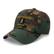 Load image into Gallery viewer, Dad hat - Army - 20th Infantry Division X 300 - Hat
