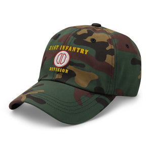 Dad hat - Army - 31st Infantry Division X 300 - Hat