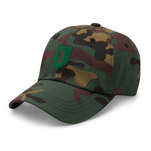 Dad hat - Army - 1st Infantry Division wo Txt