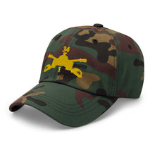 Load image into Gallery viewer, Dad hat - Army - 1st Bn 34th Armor - Armor Branch wo Txt
