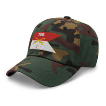 Load image into Gallery viewer, Dad hat - Army - 1st Squadron, 180th Cavalry Regiment - Guidon
