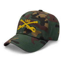 Load image into Gallery viewer, Dad hat - Army - 180th Cavalry Regiment Branch wo Txt X 300
