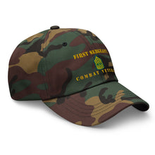 Load image into Gallery viewer, Dad hat - Army - First Sergeant - Combat Veteran - Line
