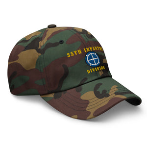 Dad hat - Army - 35th Infantry Division X 300 - Hat