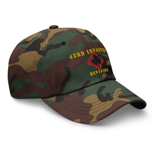 Dad hat - Army - 43rd Infantry Division X 300 - Hat