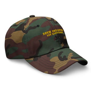 Dad hat - Army - 1st Battalion 28th Infantry - Hat