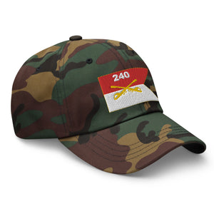 Dad hat - Army - 240th Cavalry Regiment - Guidon