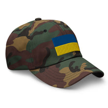 Load image into Gallery viewer, Dad hat - Flag of Ukraine X 300
