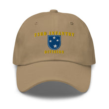 Load image into Gallery viewer, Dad hat - Army - 23rd Infantry Division X 300 - Hat
