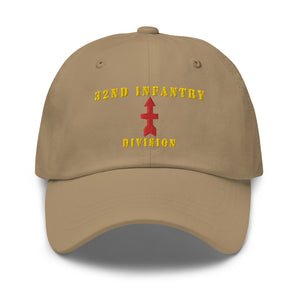 Dad hat - Army - 32nd Infantry Division X 300 - Hat