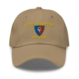 Dad hat - Army - 38th Infantry Division X 300 - Hat