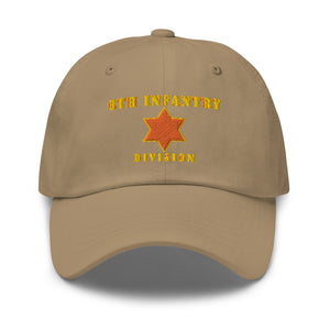 Dad hat - Army - 6th Infantry Division - Hat