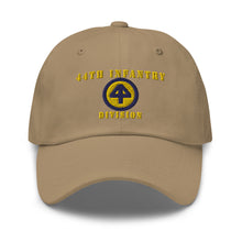 Load image into Gallery viewer, Dad hat - Army - 44th Infantry Division X 300 - Hat
