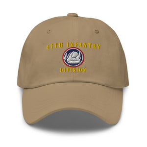 Dad hat - Army - 47th Infantry Division X 300 - Hat