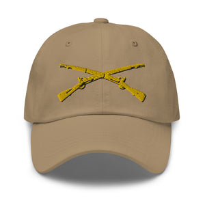 Dad hat - Army - Infantry Branch - Crossed Rifles