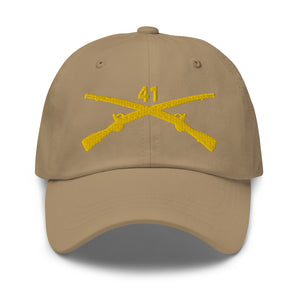 Dad hat - Army - 41st Infantry Regiment wo Txt