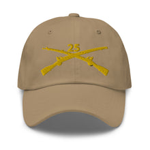 Load image into Gallery viewer, Dad hat -  Army - 25th Infantry Regiment Branch wo Txt
