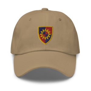 Dad hat - Army  - 149th Armor Brigade - SSI  wo Txt X 300