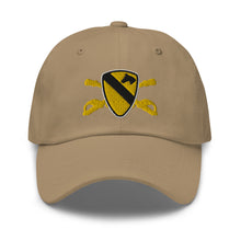 Load image into Gallery viewer, Dad hat - Army - 1st Cavalry Division - SSI  w Br X 300
