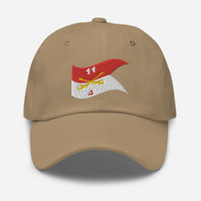 Load image into Gallery viewer, Dad hat - 4th Squadron, 11th Armored Cavalry Regiment - Guidon - Waving
