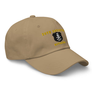 Dad hat - Army - 20th Infantry Division X 300 - Hat