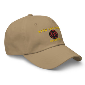 Dad hat - Army - 27th Infantry Division X 300 - Hat