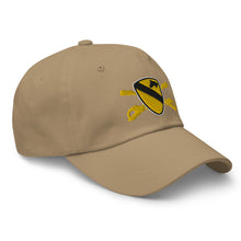 Load image into Gallery viewer, Dad hat - Army - 1st Cavalry Division - SSI  w Br X 300
