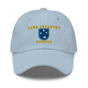 Dad hat - Army - 23rd Infantry Division X 300 - Hat