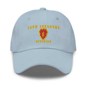 Dad hat - Army - 25th Infantry Division X 300 - Hat