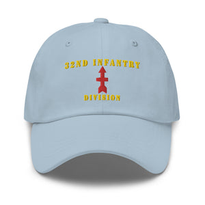 Dad hat - Army - 32nd Infantry Division X 300 - Hat