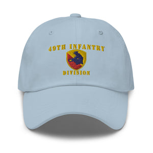 Dad hat - Army - 49th Infantry Division X 300 - Hat