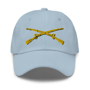 Dad hat - Army - Infantry Branch - Crossed Rifles