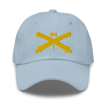 Load image into Gallery viewer, Dad hat - Army - 1st Bn, 94th Field Artillery Regiment - Arty Br wo Txt
