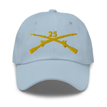 Load image into Gallery viewer, Dad hat -  Army - 25th Infantry Regiment Branch wo Txt
