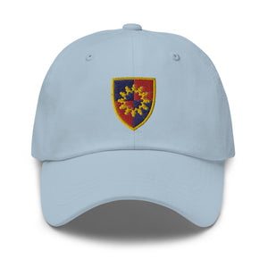 Dad hat - Army  - 149th Armor Brigade - SSI  wo Txt X 300