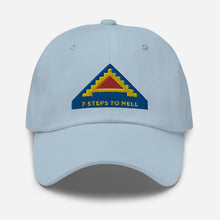 Load image into Gallery viewer, Dad hat - 7th United States Army  w 7 Steps to Hell
