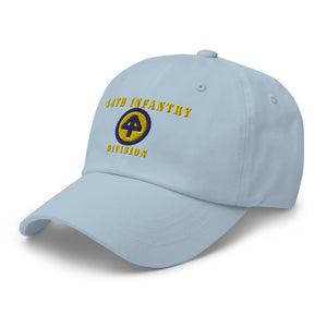 Dad hat - Army - 44th Infantry Division X 300 - Hat