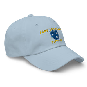 Dad hat - Army - 23rd Infantry Division X 300 - Hat