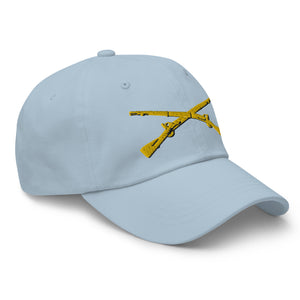 Dad hat - Army - Infantry Branch - Crossed Rifles