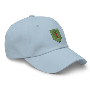 Dad hat - Army - 1st Infantry Division wo Txt