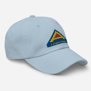 Dad hat - 7th United States Army  w 7 Steps to Hell