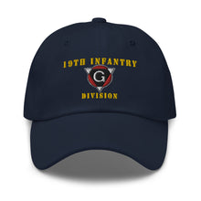 Load image into Gallery viewer, Dad hat - Army - 19th Infantry Division X 300 - Hat
