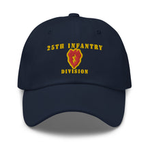 Load image into Gallery viewer, Dad hat - Army - 25th Infantry Division X 300 - Hat
